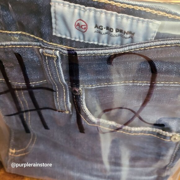 AG Adriano Goldschmied Jeans 27 Farrah Ankle Skinny High Rise Stretch Denim - Picture 11 of 11